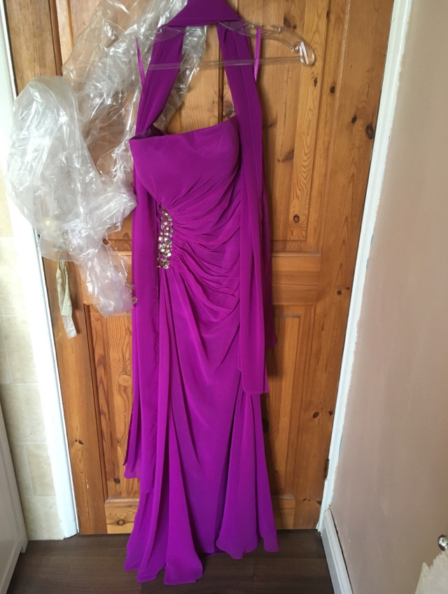 Prom Dress Made of Plastic